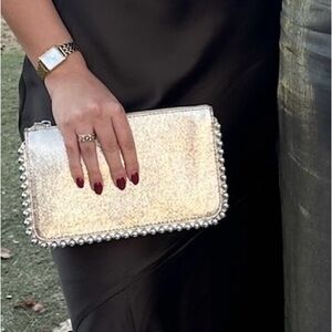 Studded Crossbody Wallet Bag